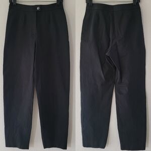 CHANEL Vintage High-Rise Trousers In Black 4.